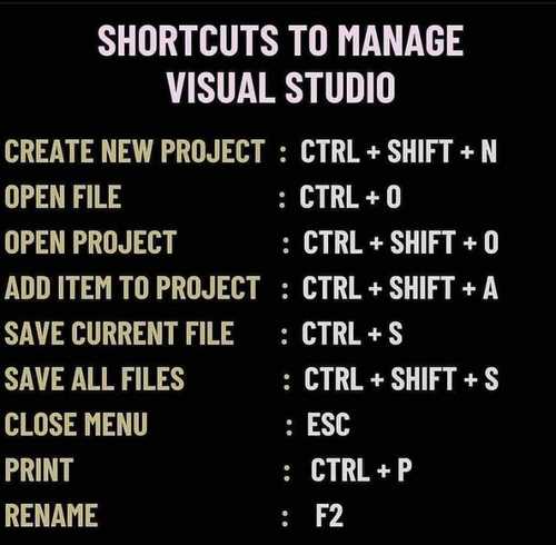 vs code shortcuts cheat sheet